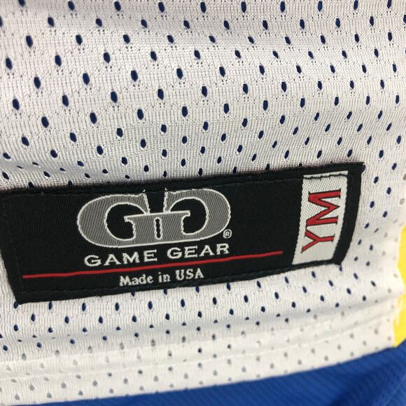 Game Gear XS Blue White VINTAGE Powder Puff Football Jr. Cougars Outfit Set - Picture 7 of 7